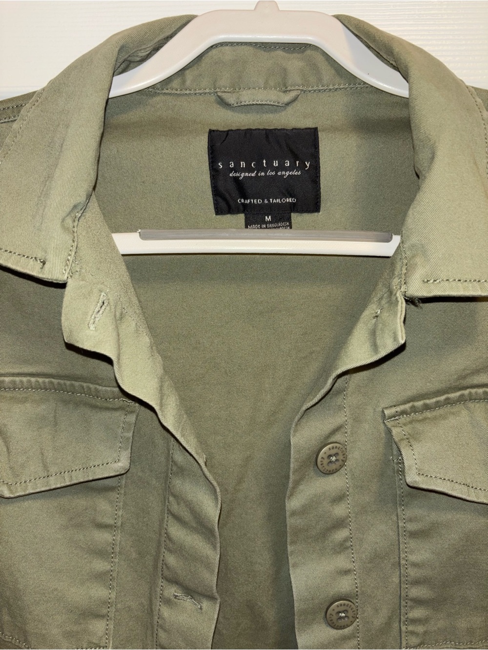 Sanctuary Olive Green Jacket - Picture 3 of 8